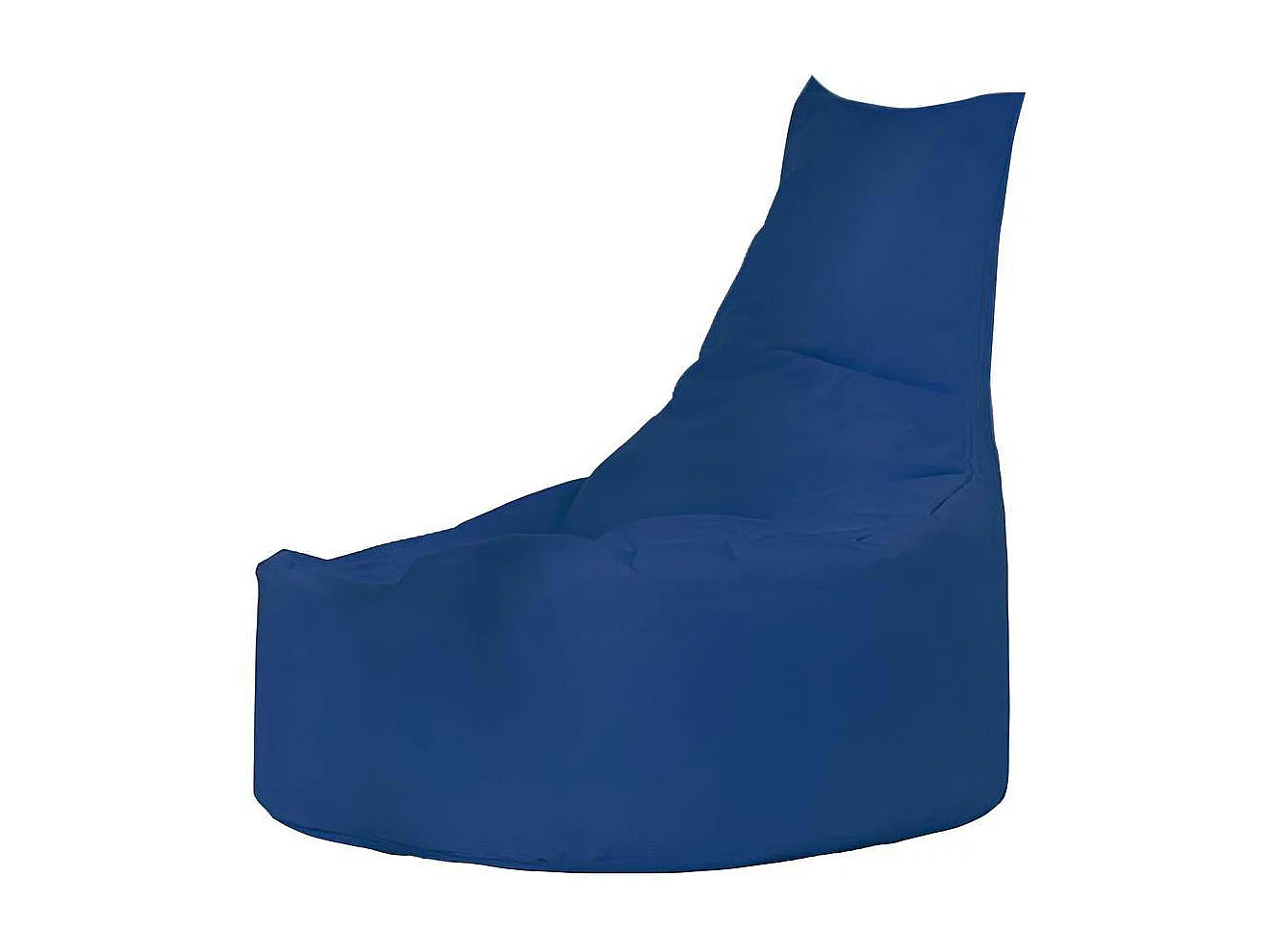 Pouf extérieur bleu avec dossier ARTA