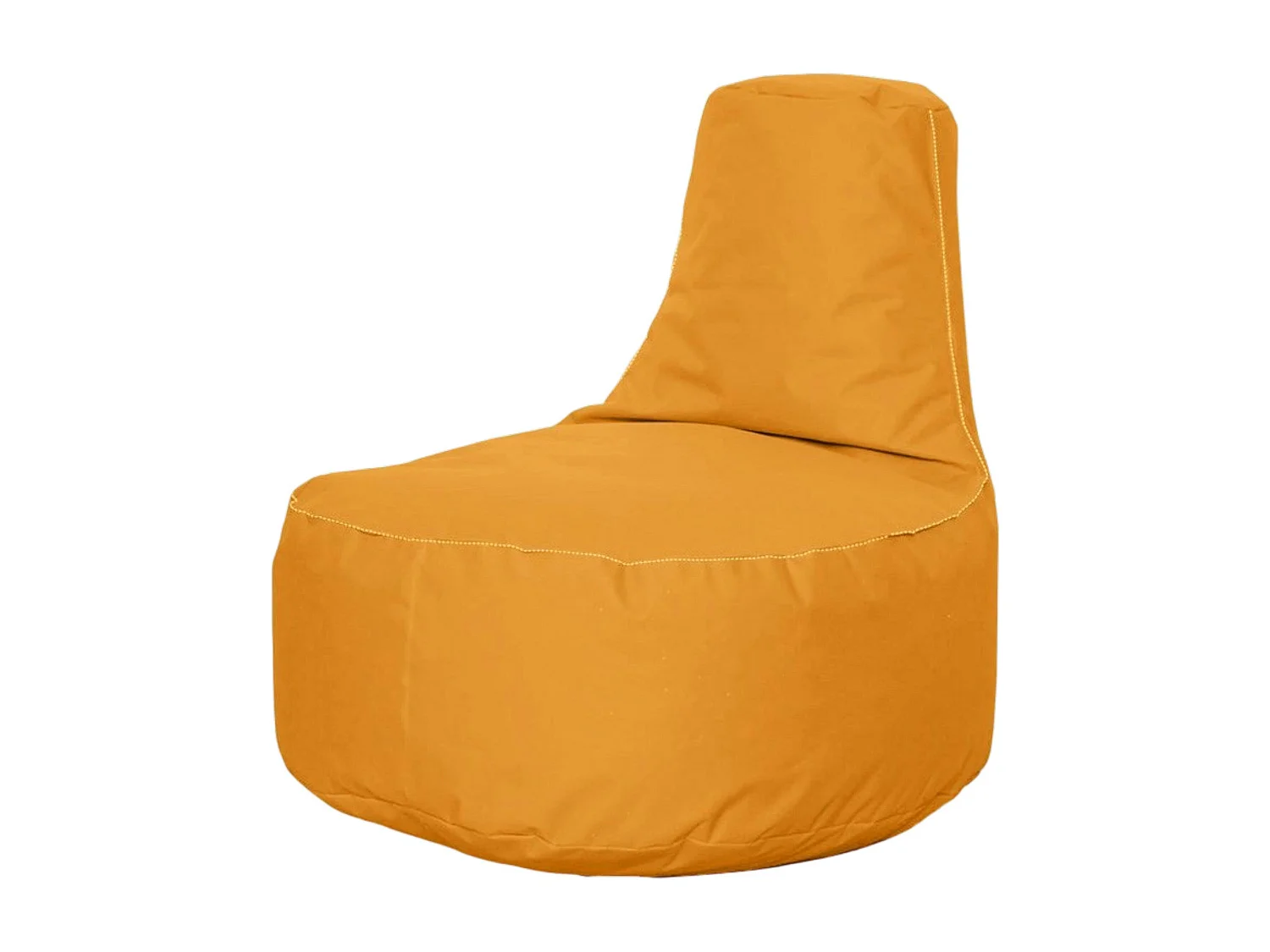 Pouf extérieur orange avec poches ARTA