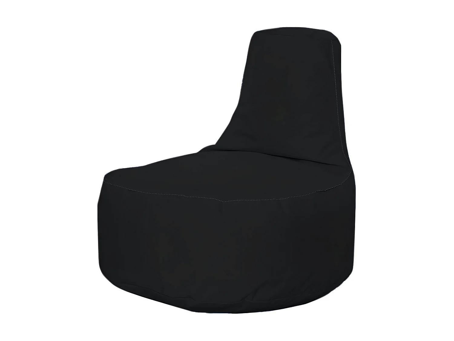 Pouf extérieur noir avec poches ARTA