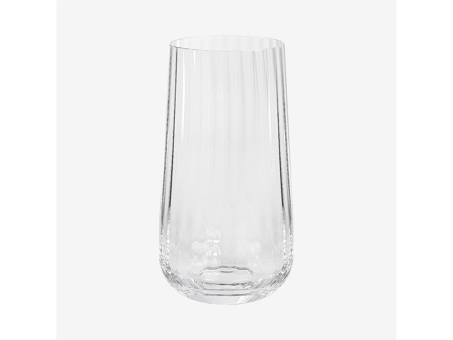 Lot de 6 verres à orangeade en verre cristallin - 50 cl - Transparent