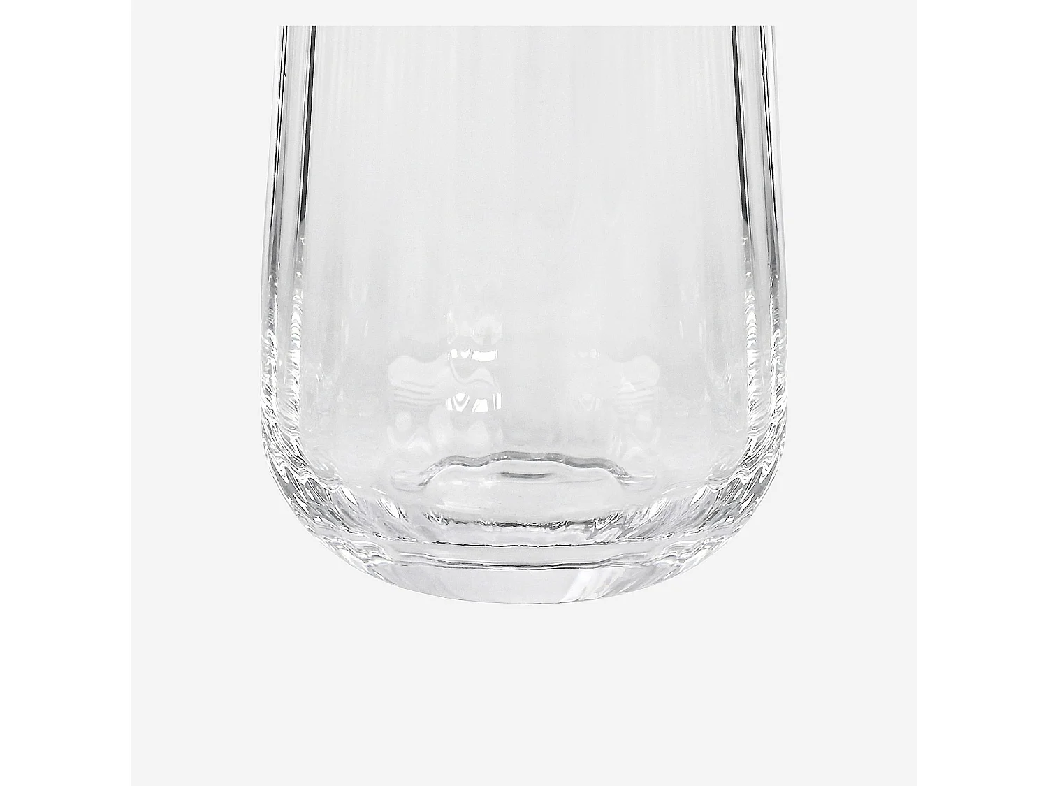 Lot de 6 verres à orangeade en verre cristallin - 50 cl - Transparent
