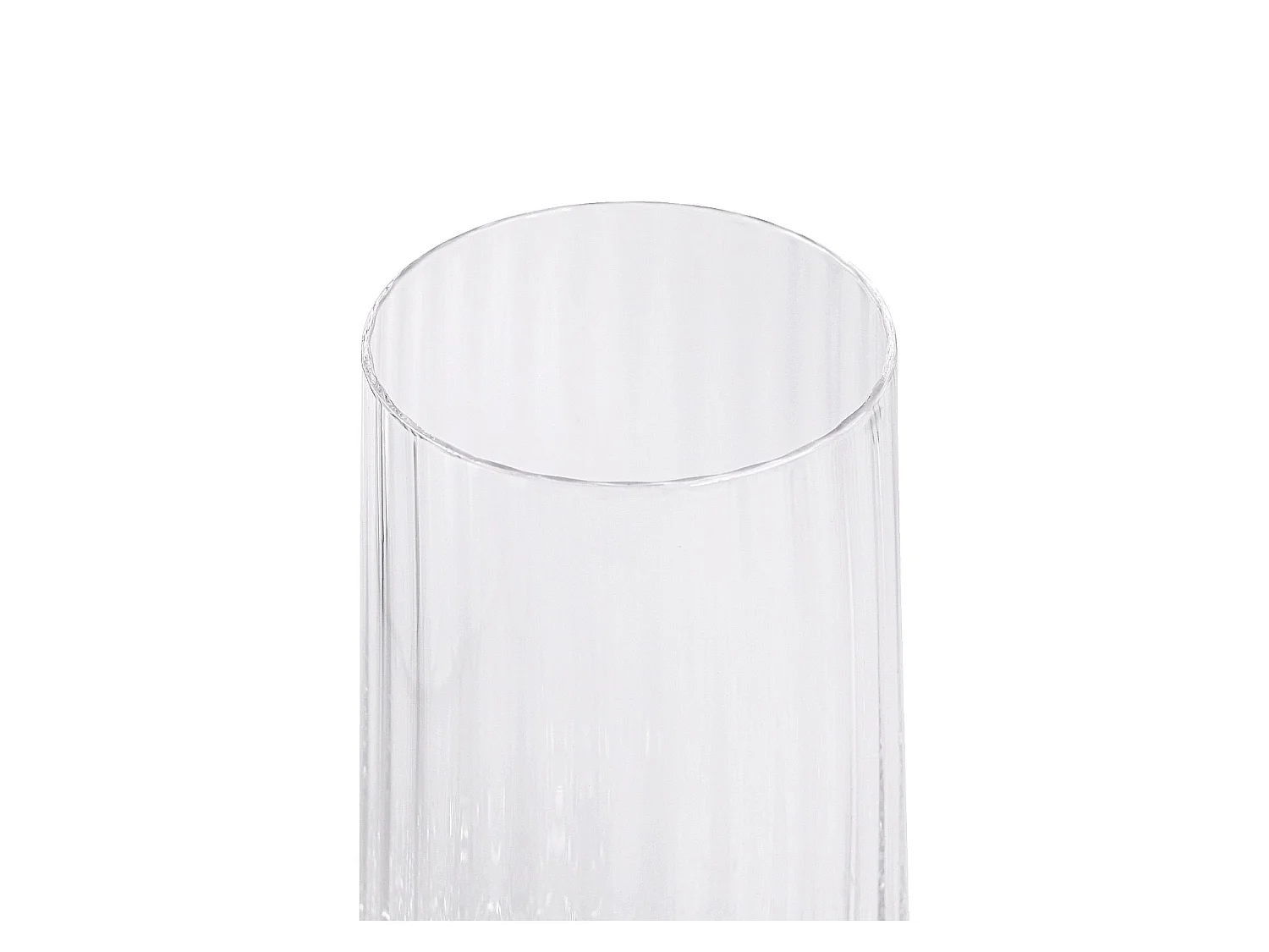 Habitat - Lot de 6 verres à orangeade en verre cristallin - 50 cl - Transparent - Cleo