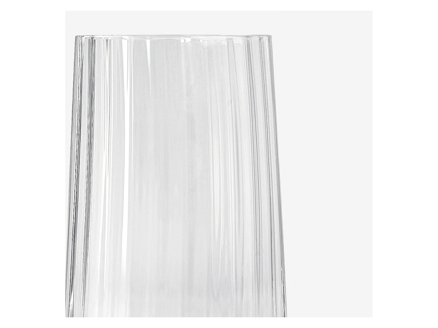 Habitat - Lot de 6 verres à orangeade en verre cristallin - 50 cl - Transparent - Cleo