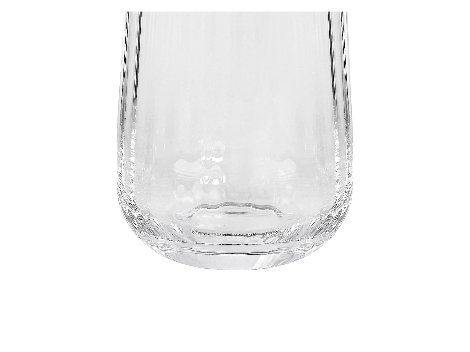 Habitat - Lot de 6 verres à orangeade en verre cristallin - 50 cl - Transparent - Cleo