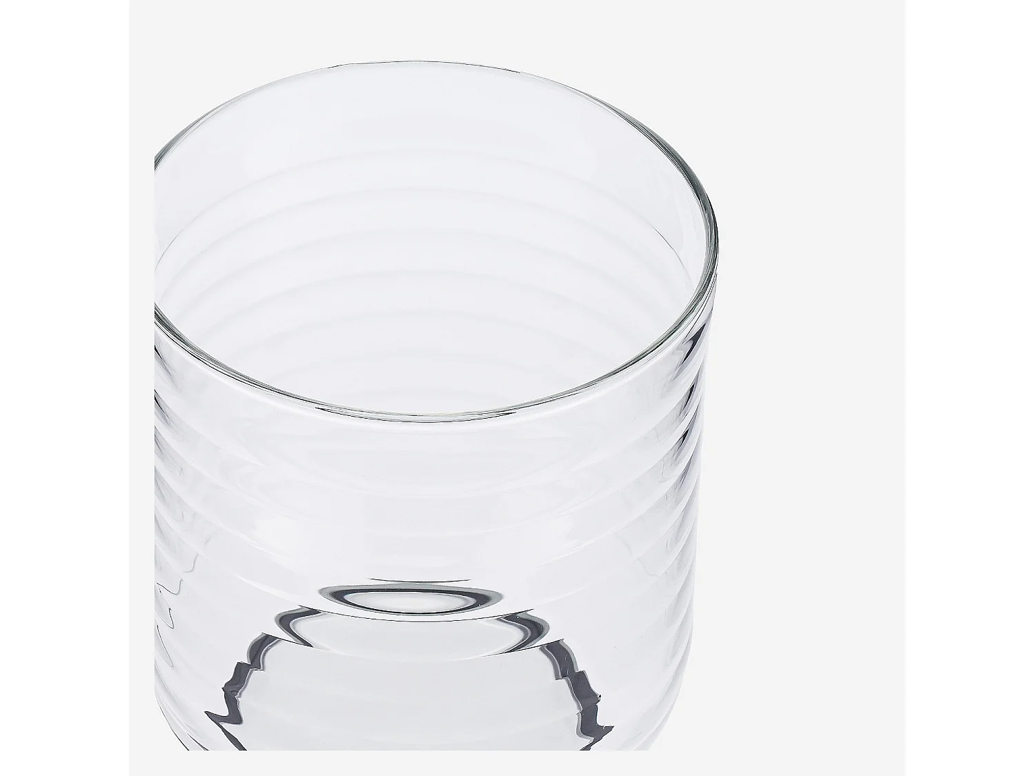 Lot de 2 verres - 35 cl - Gris