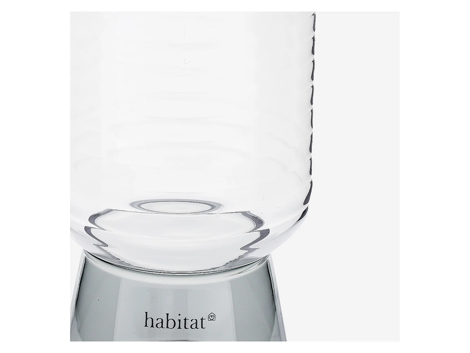 Habitat - Lot de 2 verres - 35 cl - Gris - Ambra