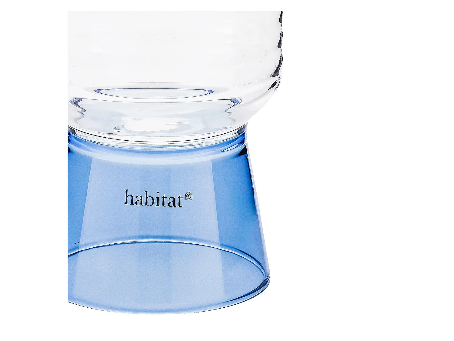 Habitat - Lot de 2 verres - 35 cl - Bleu - Ambra