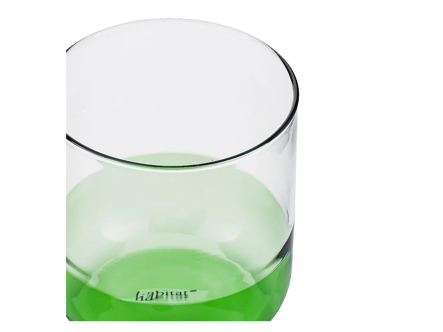 Habitat - Lot de 2 verres - 34 cl - Vert - Ambra