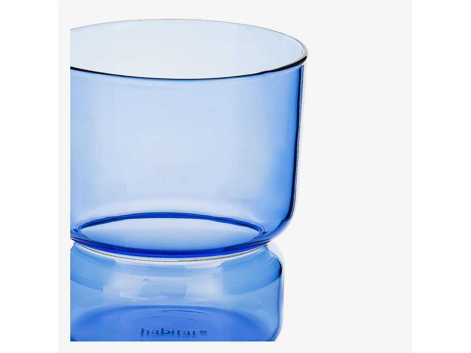 Lot de 2 verres - 30 cl - Bleu