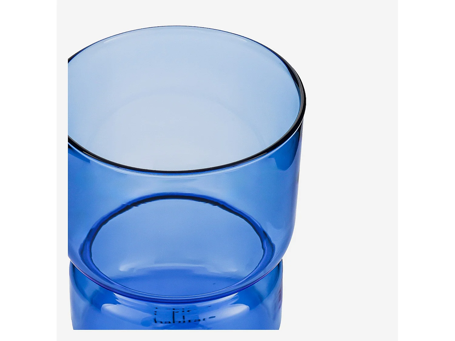 Lot de 2 verres - 30 cl - Bleu