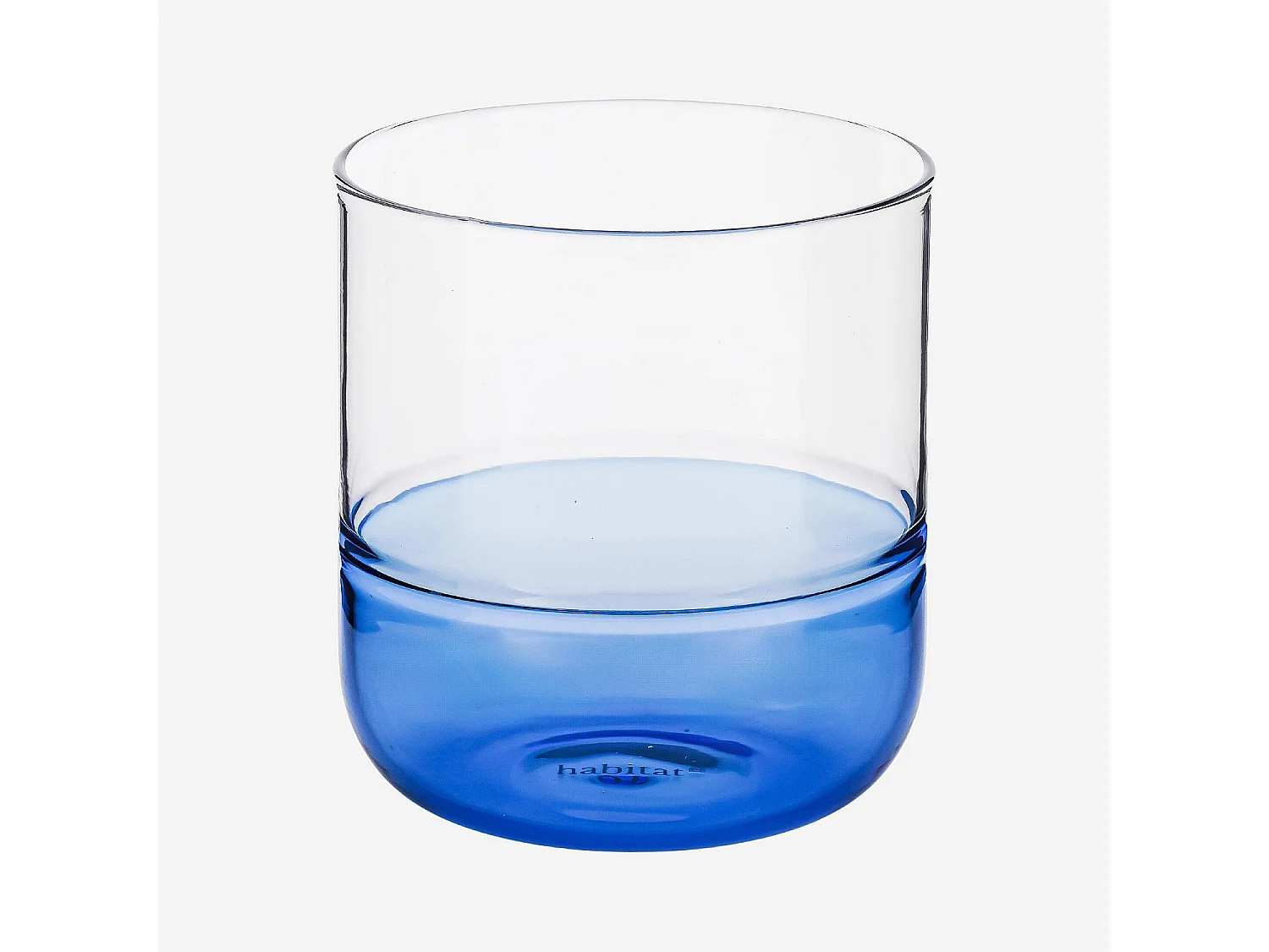 Lot de 2 verres - 34 cl - Bleu