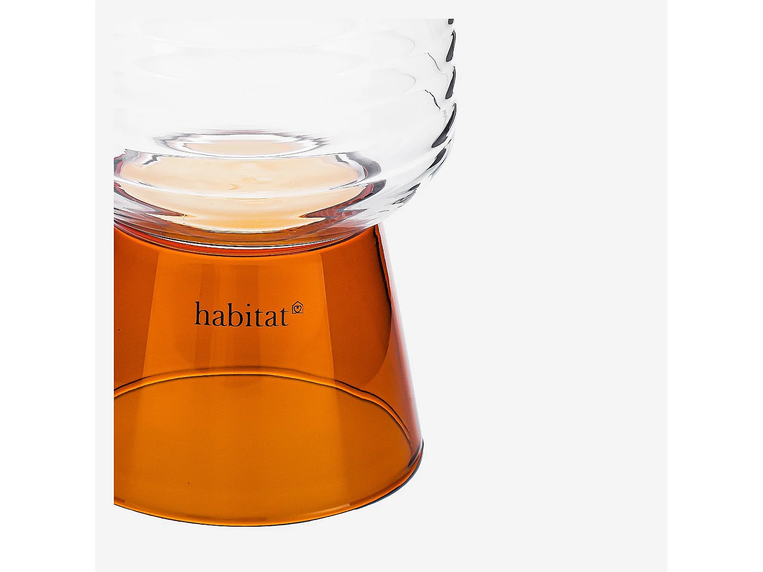 Lot de 2 verres - 35 cl - Orange