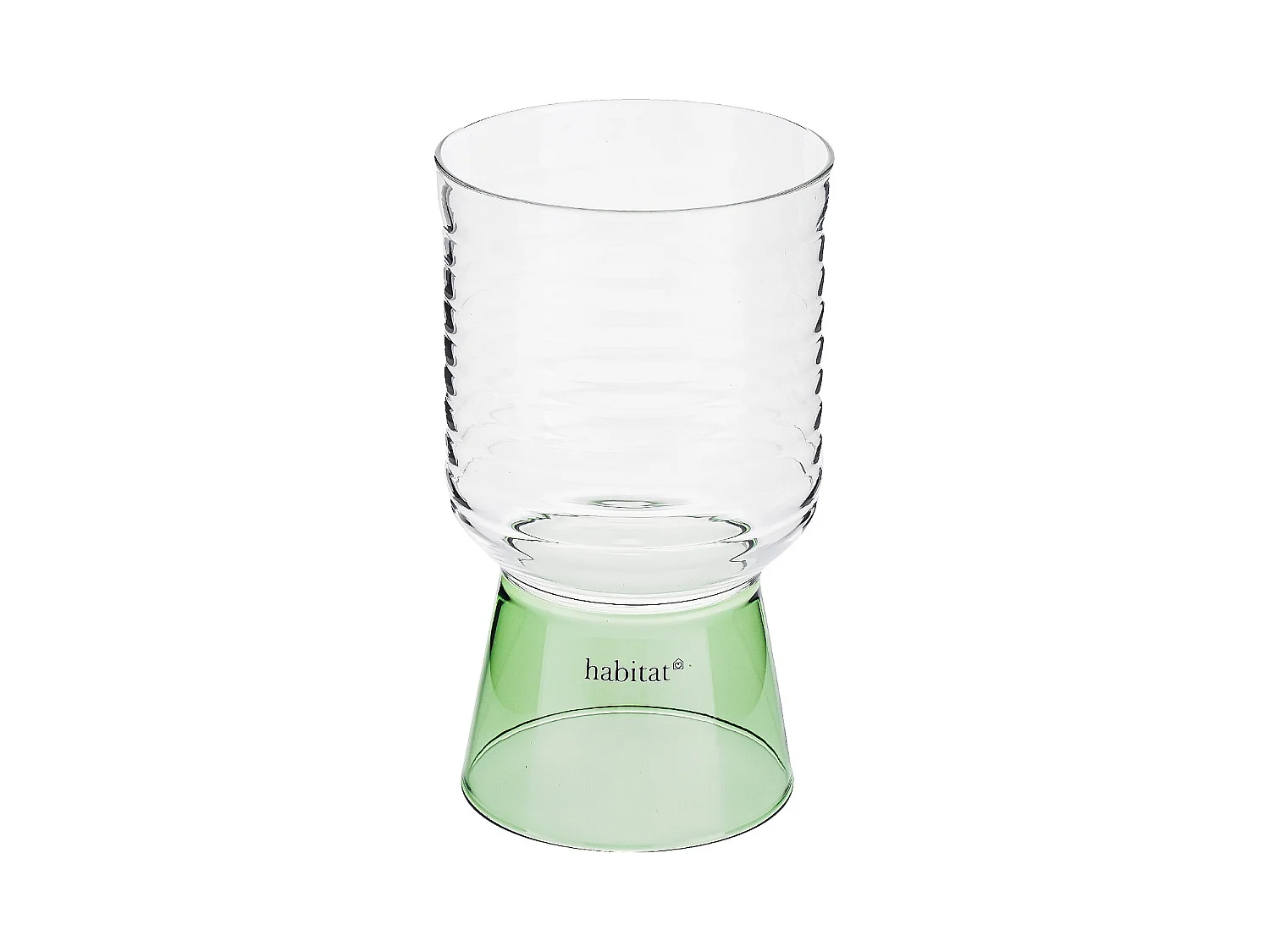 Habitat - Lot de 2 verres - 35 cl - Vert - Ambra