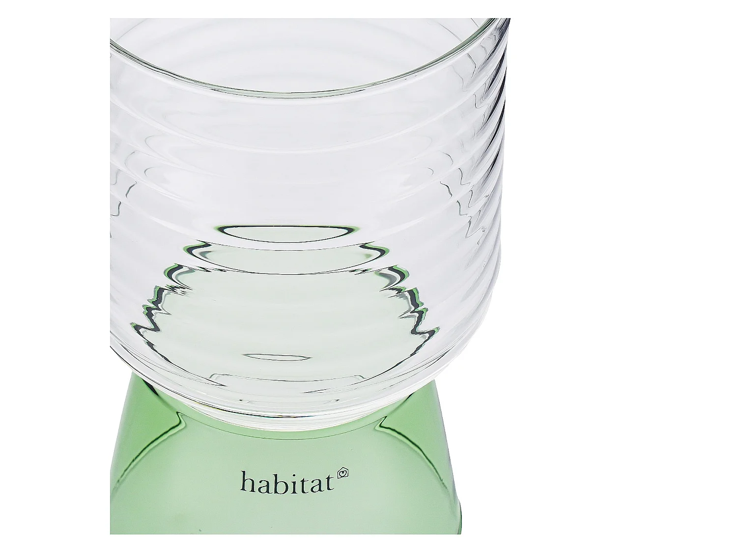 Habitat - Lot de 2 verres - 35 cl - Vert - Ambra