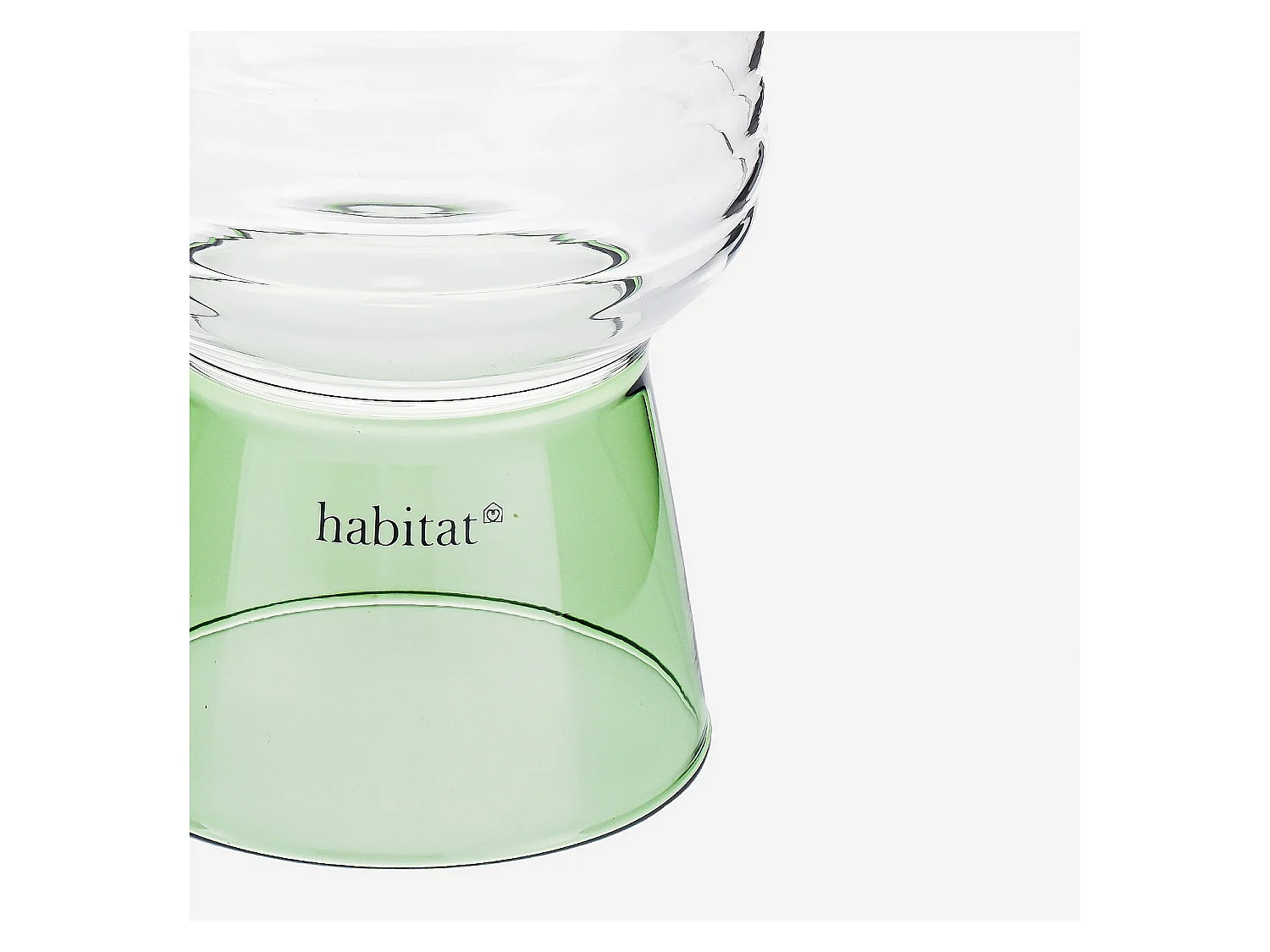 Habitat - Lot de 2 verres - 35 cl - Vert - Ambra