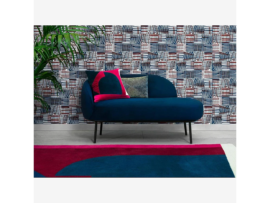 Habitat - Rouleau de papier peint intissé - Motif - Design by Floriane Jacques - Nour