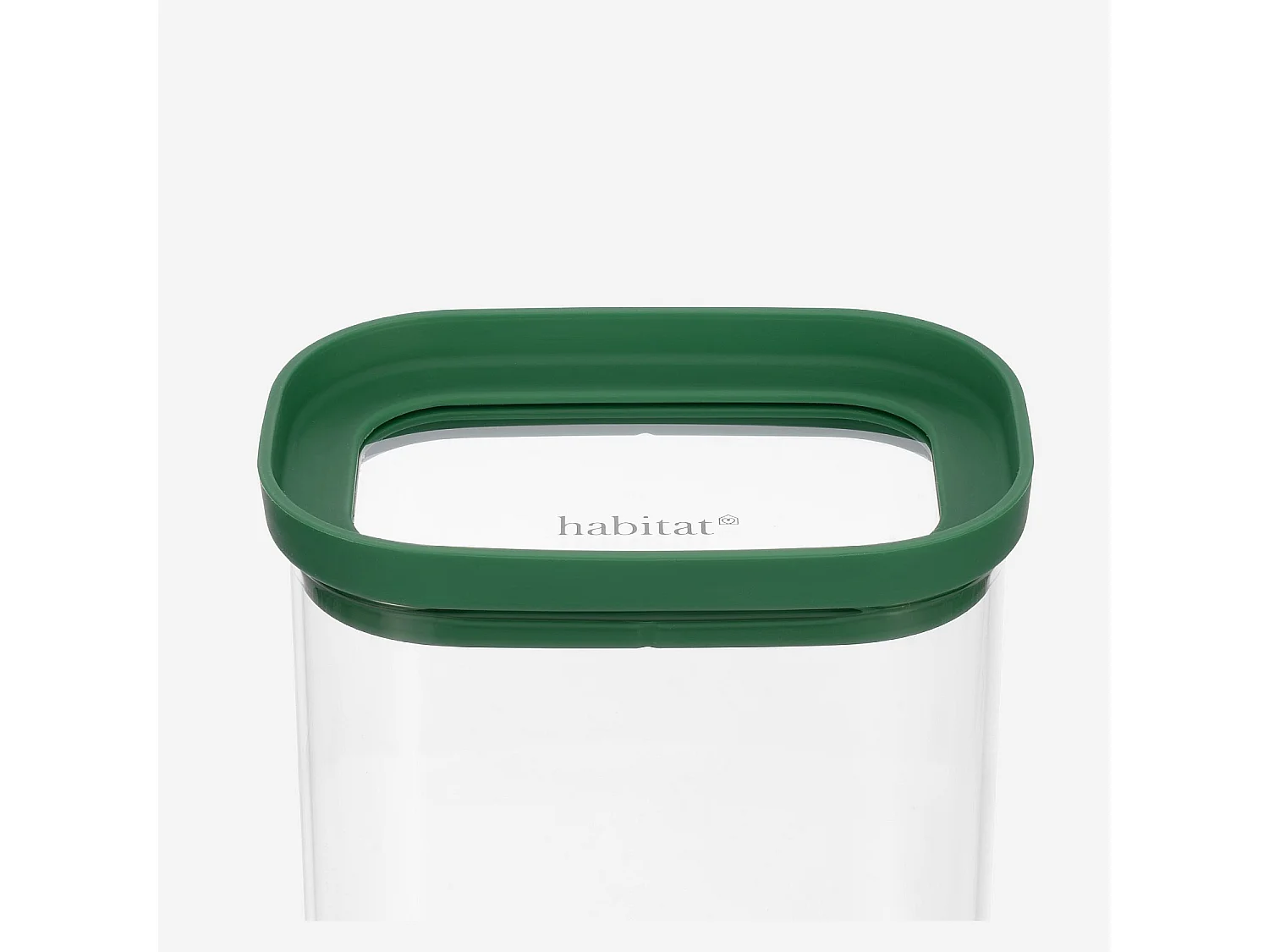 Habitat - Lot de 3 bocaux de conservation en verre - 60 / 130 / 200 cl - Vert - Aloe
