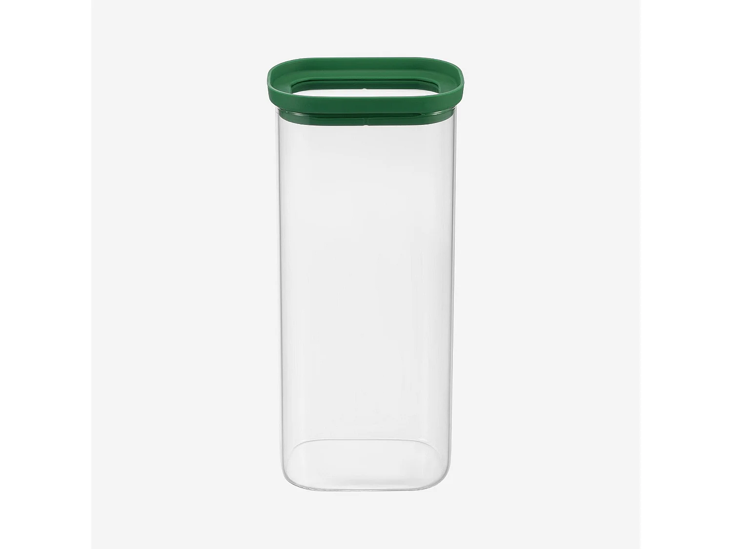 Habitat - Lot de 3 bocaux de conservation en verre - 200 cl - Vert - Aloe
