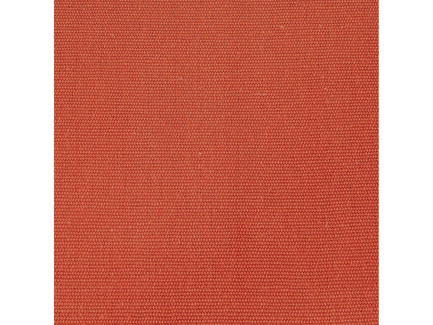 Lot de 2 chaises de jardin pliantes en chêne et toiles en coton - Terracotta