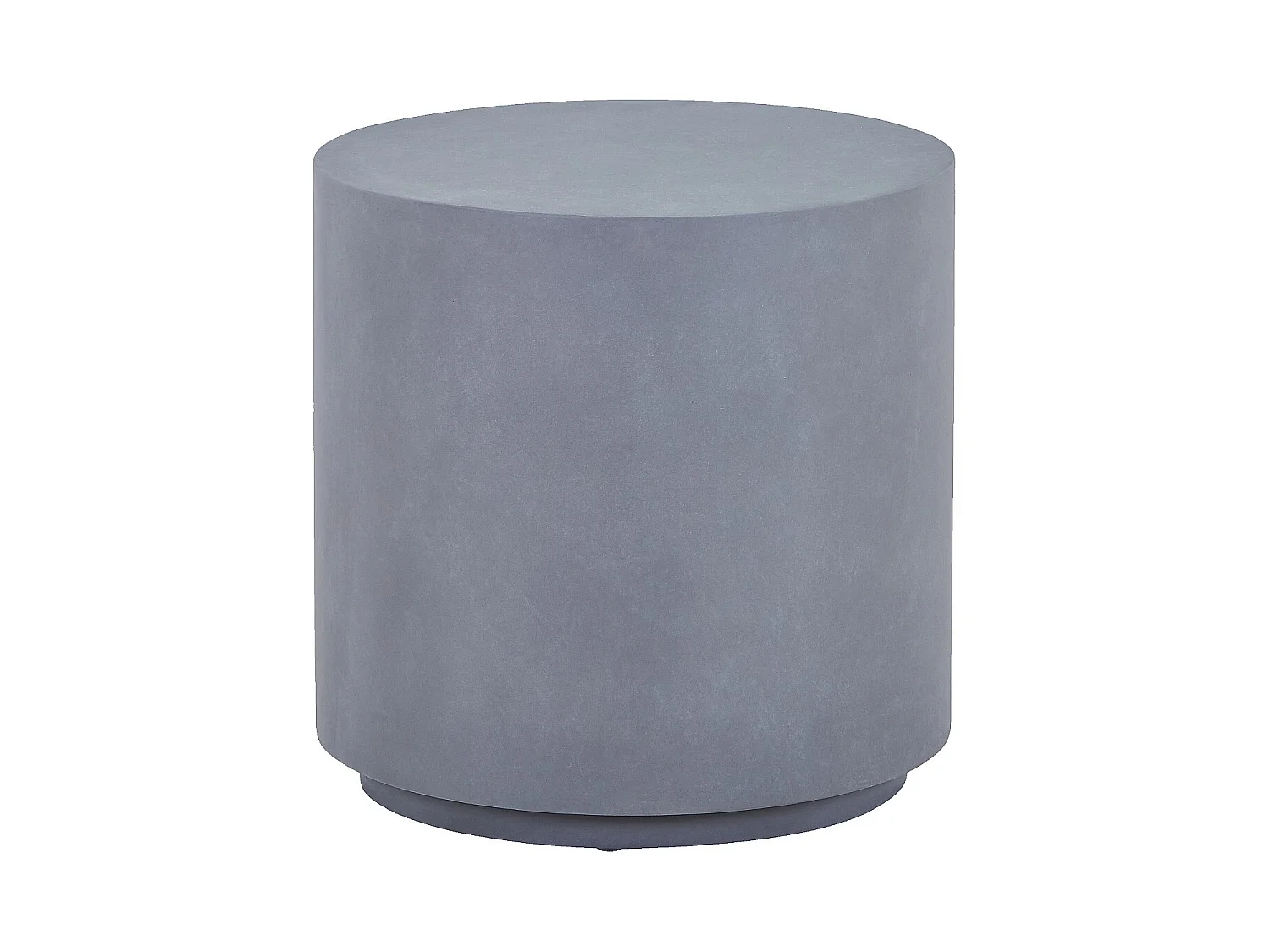 Habitat - Table d'appoint de jardin en fibre de ciment - Gris ardoise - Triana