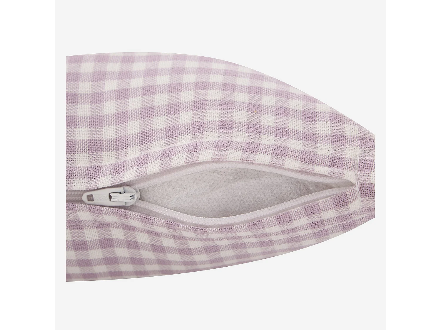 Coussin en coton - 45 x 45 cm - Lilas