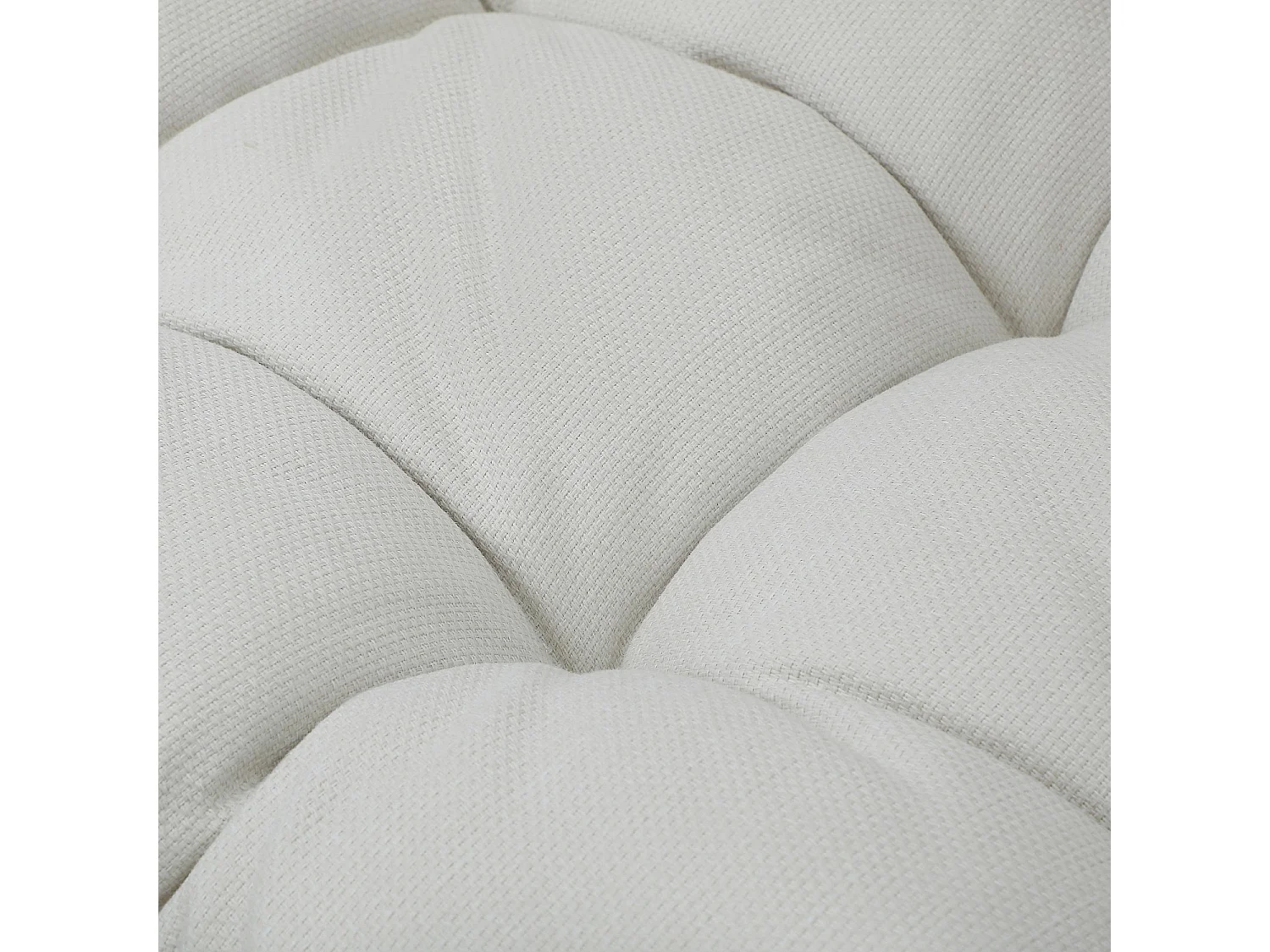 Fauteuil suspendu 2 places de jardin en résine tressée et métal noir - Moka