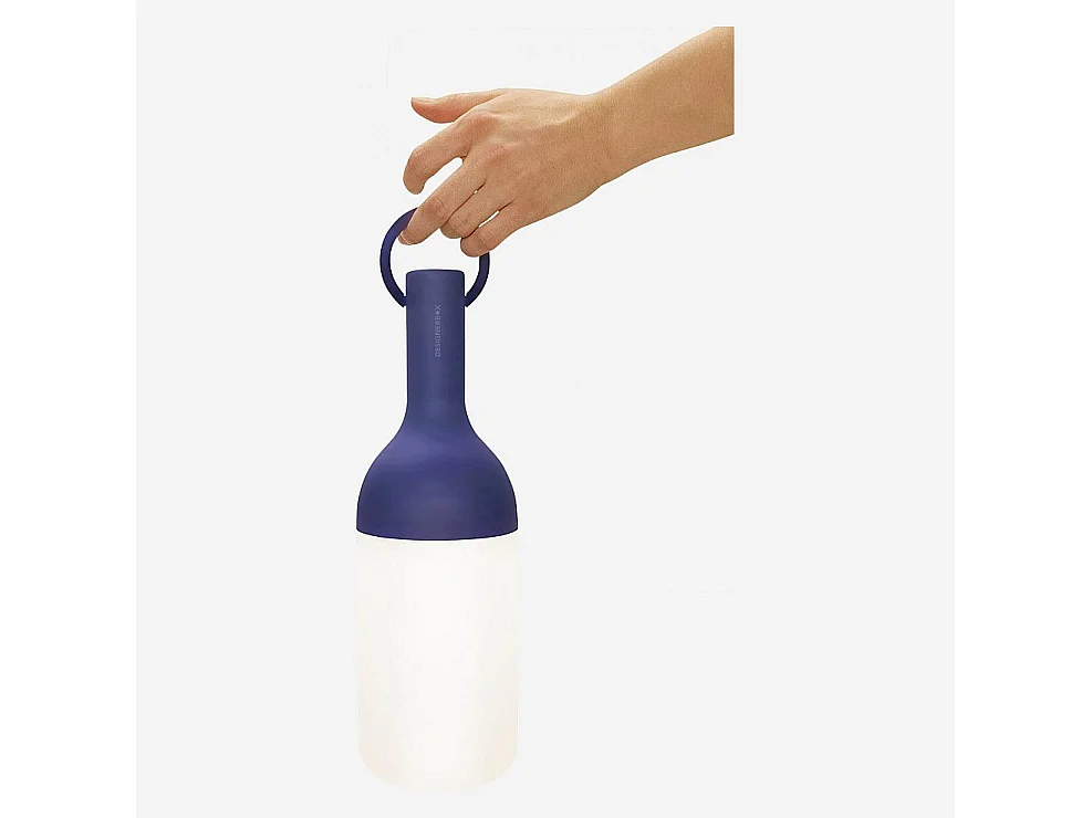 Lampada portatile in plastica blu - Elo