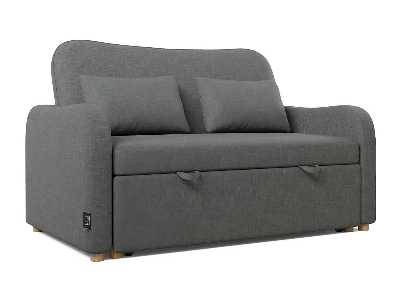 Sofá Cama  Buddy 2 Gris Marengo - Nalui