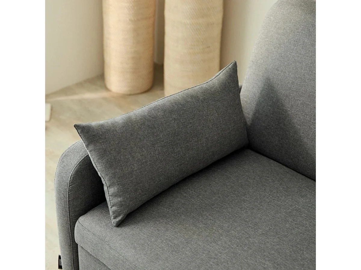 Sofá Cama  Buddy 2 Gris Marengo - Nalui