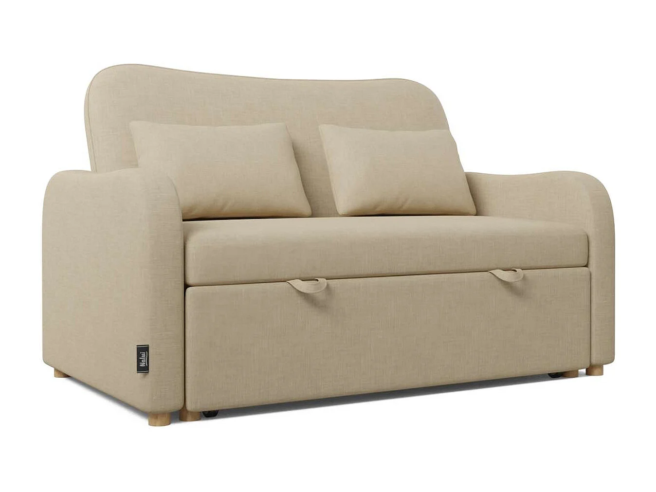 Sofá Cama  Buddy 2 Beige - Nalui