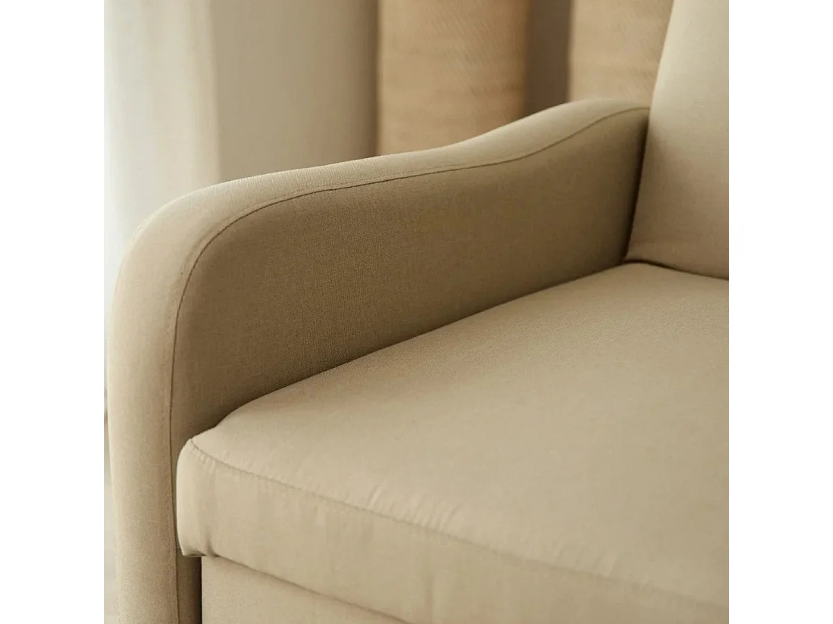 Sofá Cama  Buddy 2 Beige - Nalui