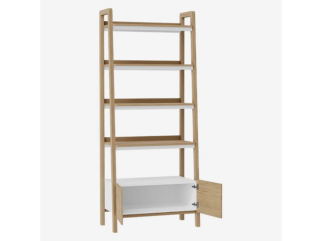 Habitat - Etagère en chêne - Naturel - Design by Adrien Carvès - Sebastien