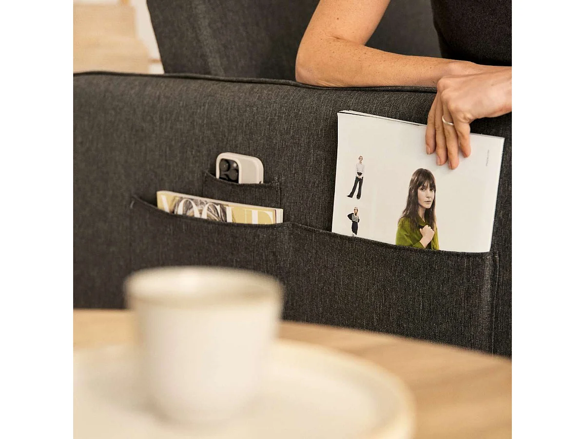 Sillón Cama  Nest 1 Gris Antracita - Nalui