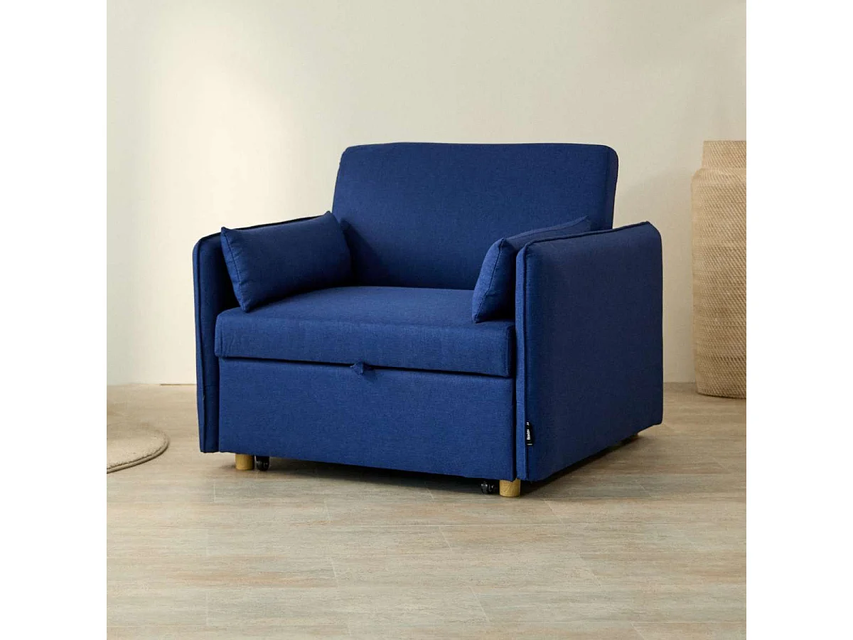 Sillón Cama  Nest 1 Azul Marino - Nalui