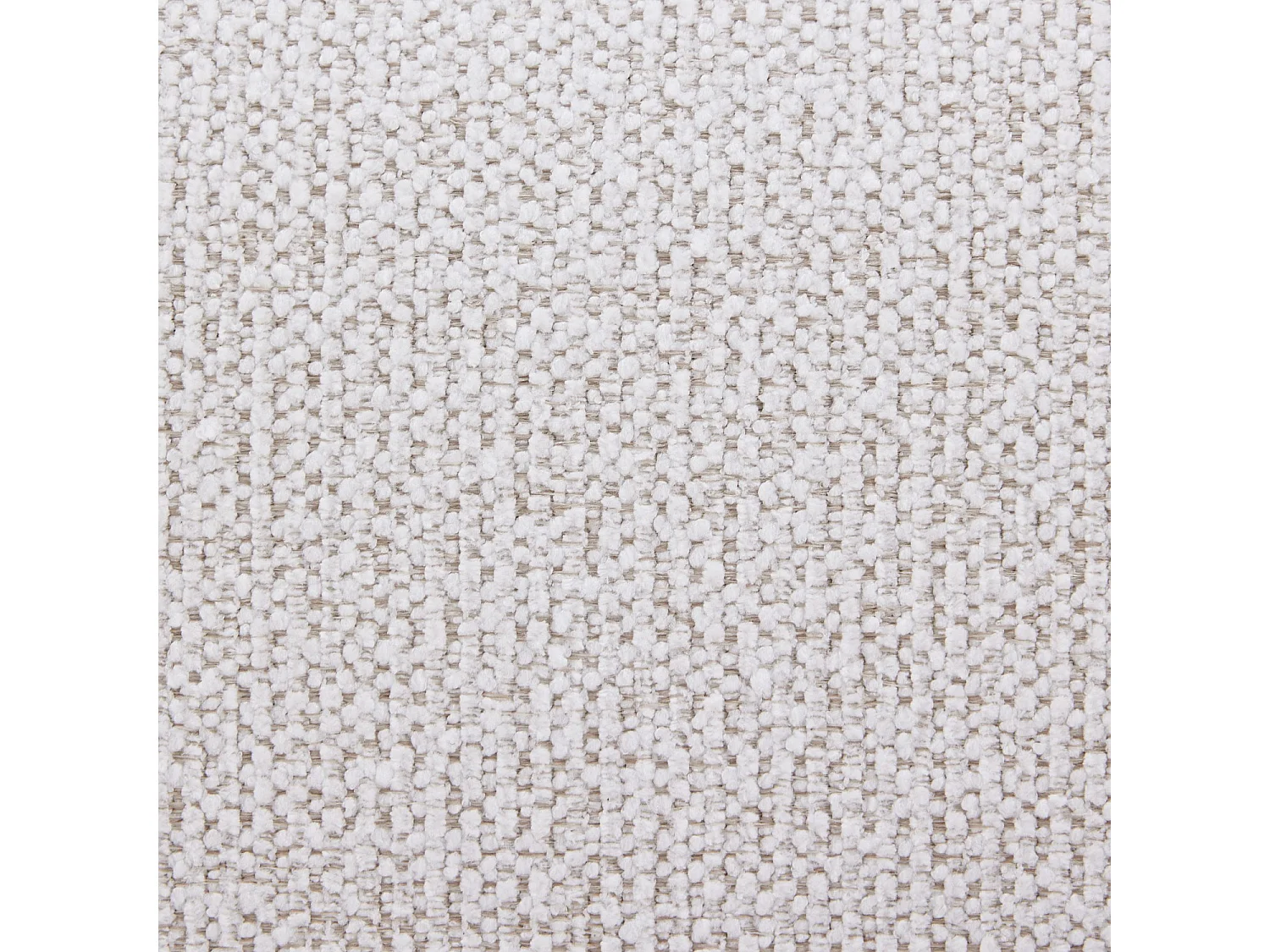 Habitat - Fauteuil design en tissu texturé - Crème - Felicie