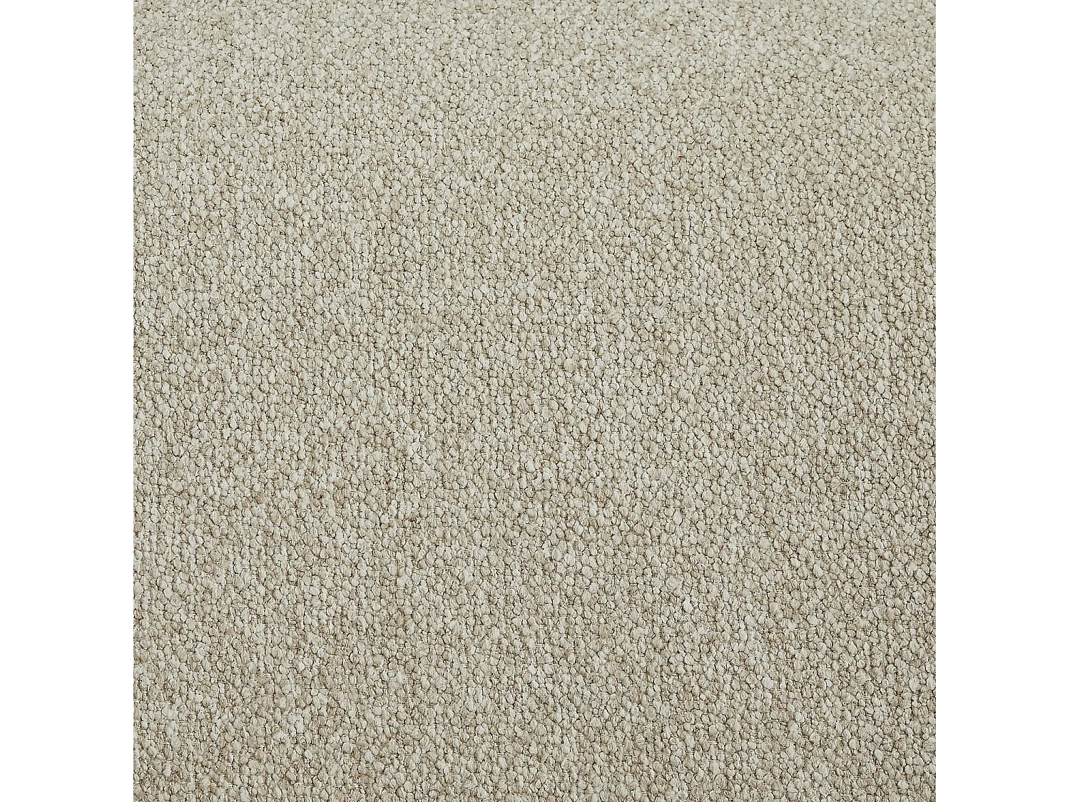 Habitat - Fauteuil loveuse pivotant en tissu texturé - Crème - Mayera