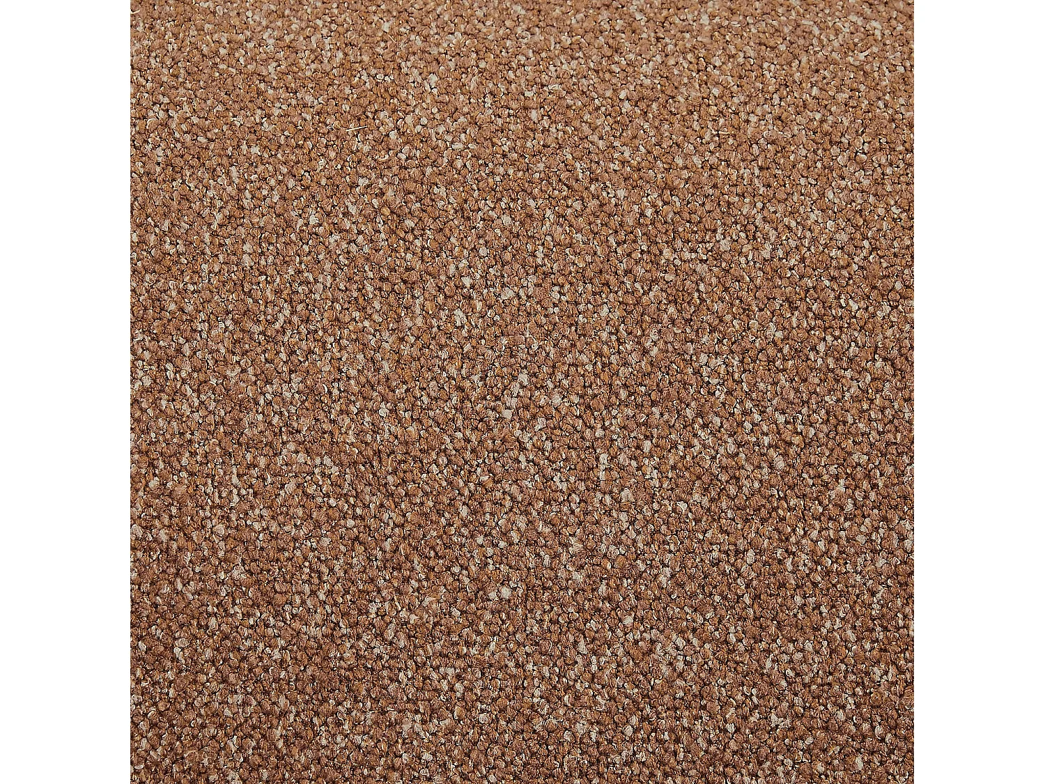 Habitat - Fauteuil loveuse pivotant en tissu texturé - Terracotta - Mayera