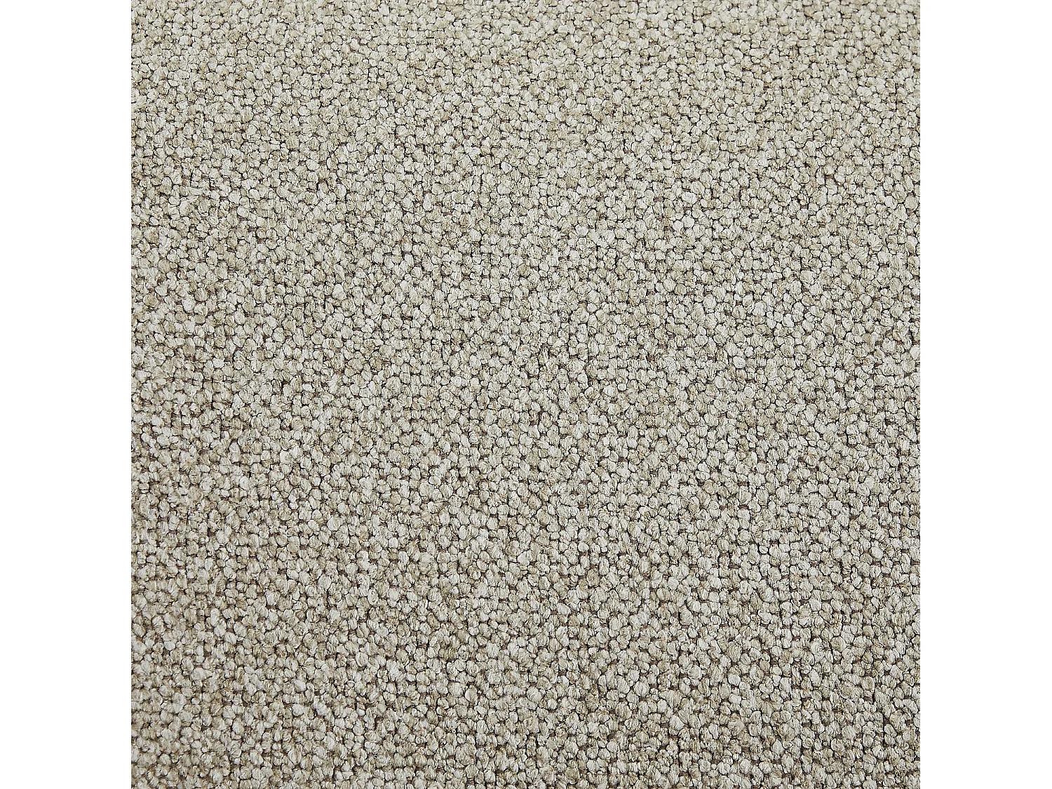 Habitat - Fauteuil loveuse pivotant en tissu texturé - Taupe - Mayera