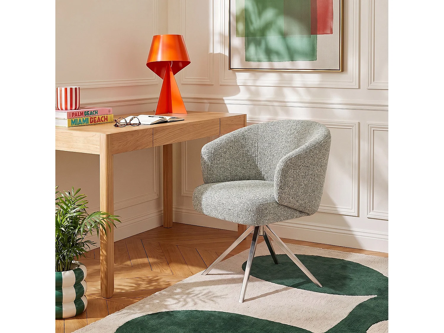 Habitat - Bureau en chêne - Naturel - Design by Hélèna Pille - Will