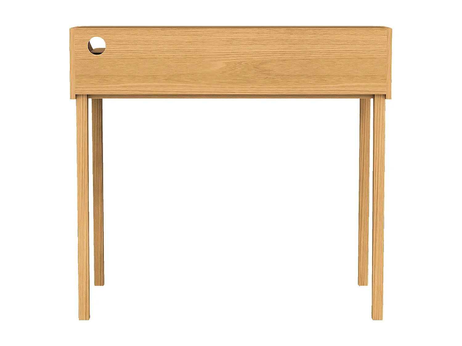 Habitat - Bureau en chêne - Naturel - Tania