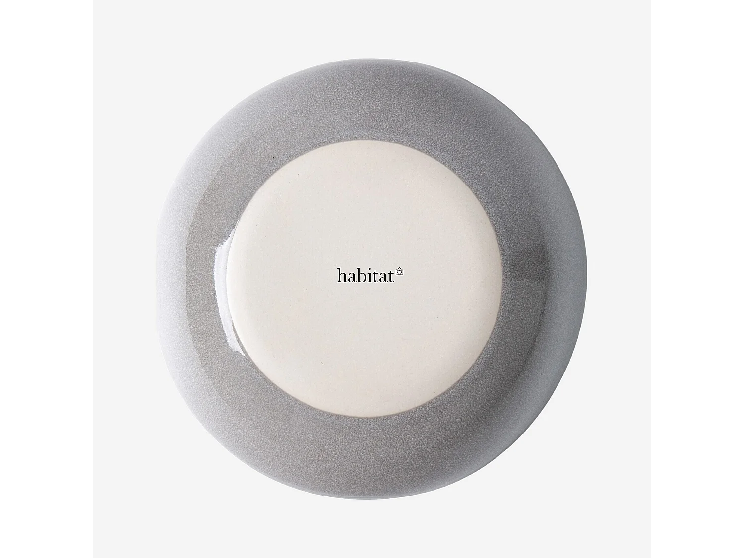 Service de table 18 pièces en grès à émail réactif - Gris