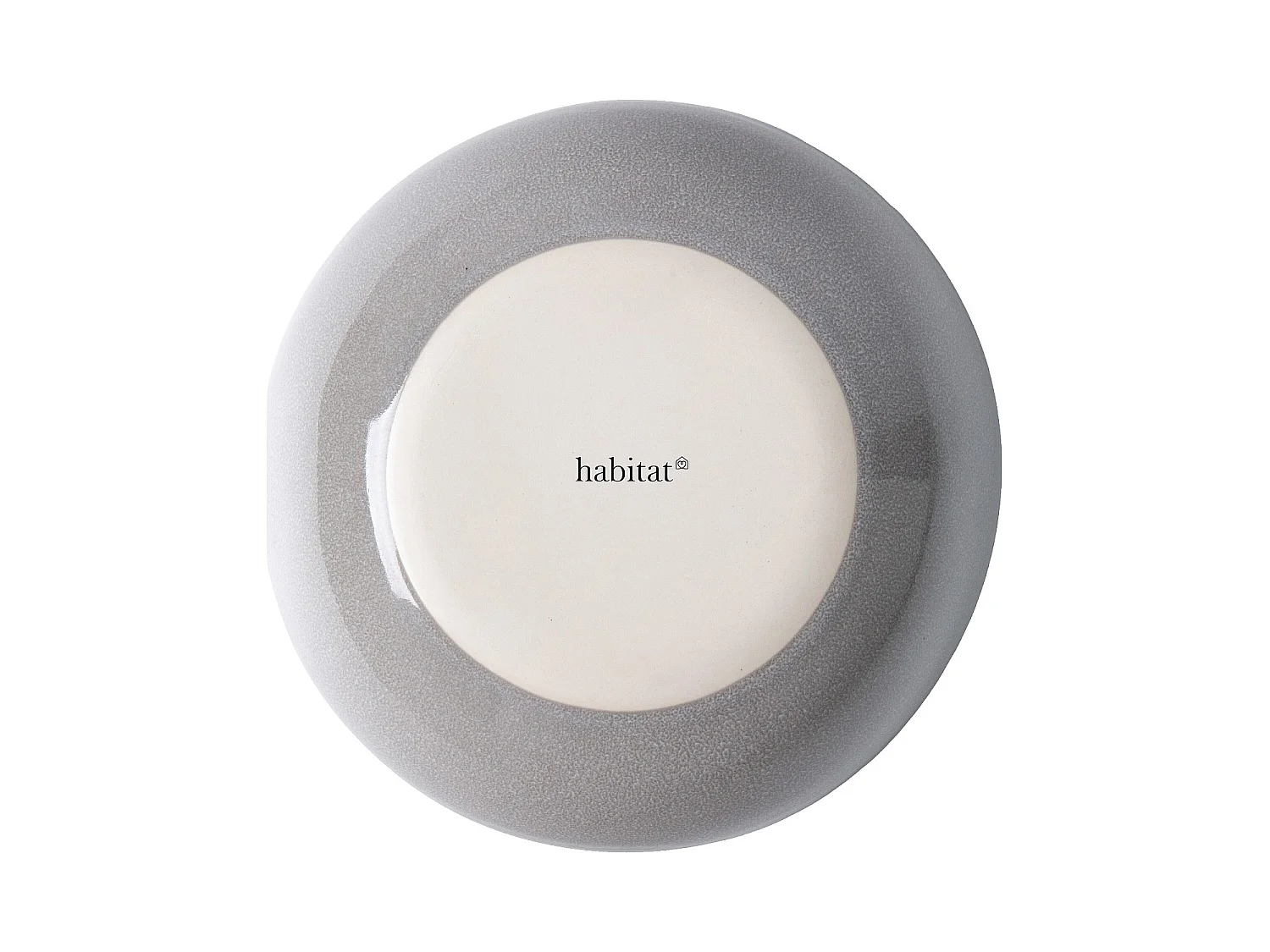 Habitat - Service de table 18 pièces en grès à émail réactif - Gris - Osaka