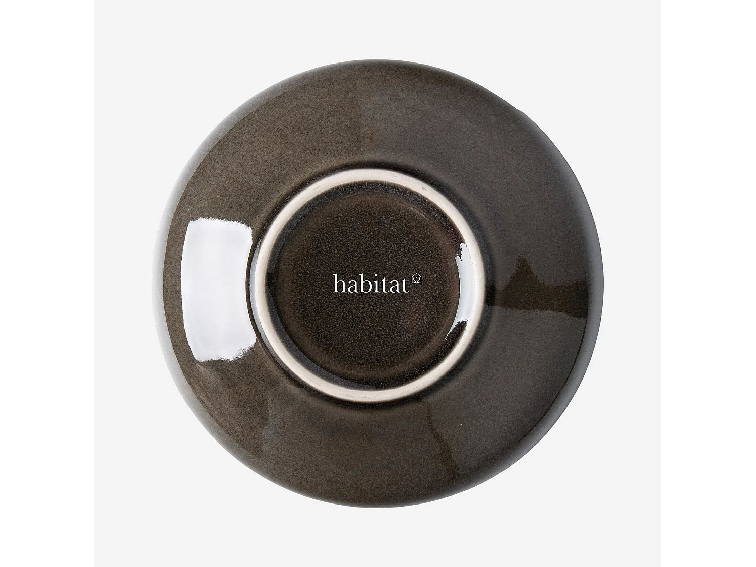 Service de table 18 pièces en grès à émail réactif - Noir