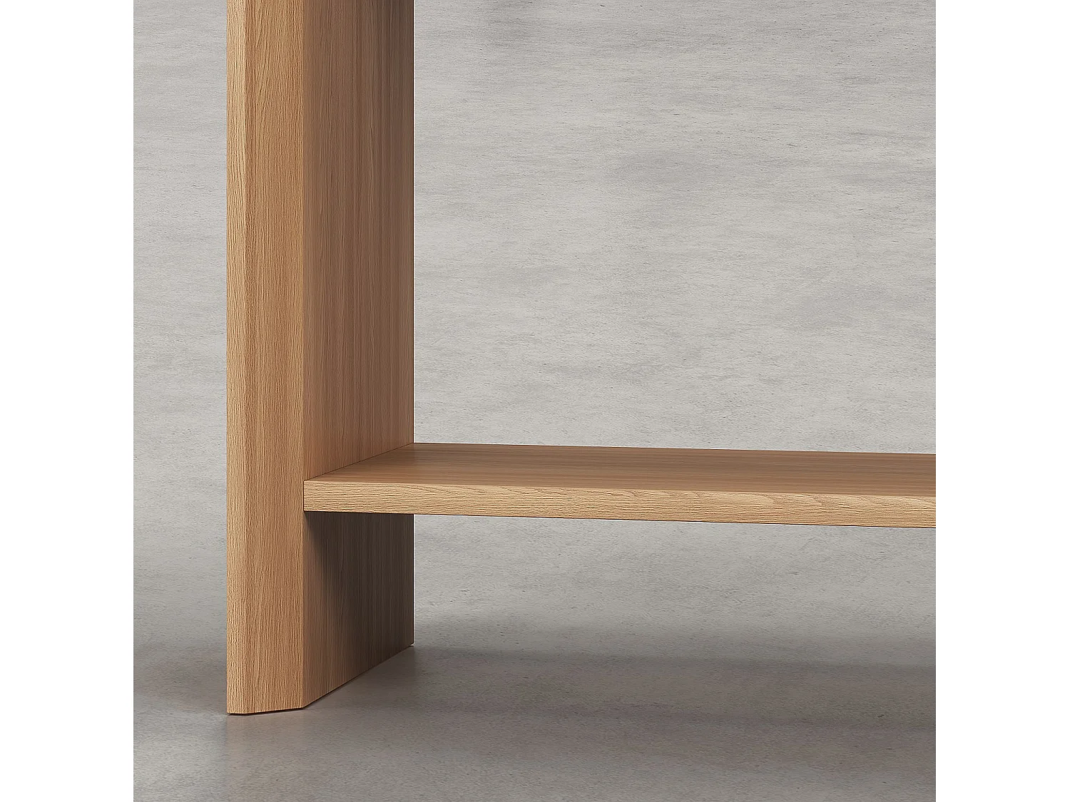 Console en chêne - Naturel