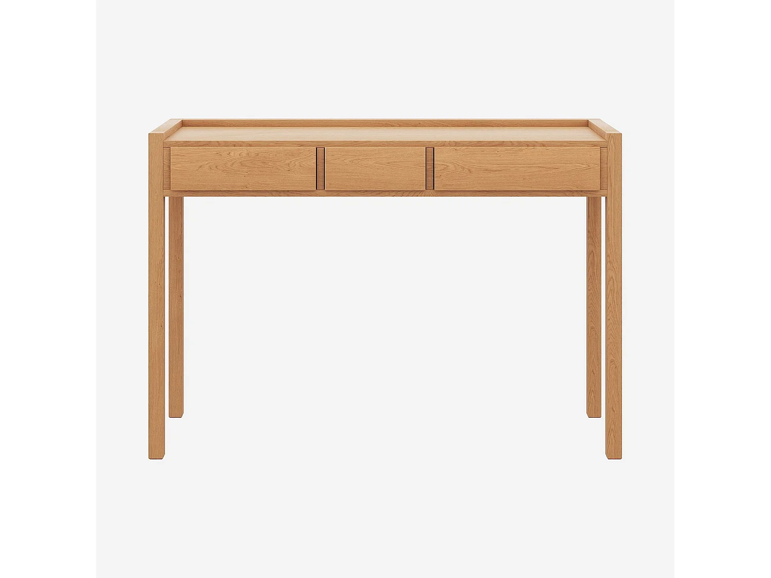 Habitat - Console de bureau 3 tiroirs en chêne - Naturel - Design by Bethan Gray - Hanita