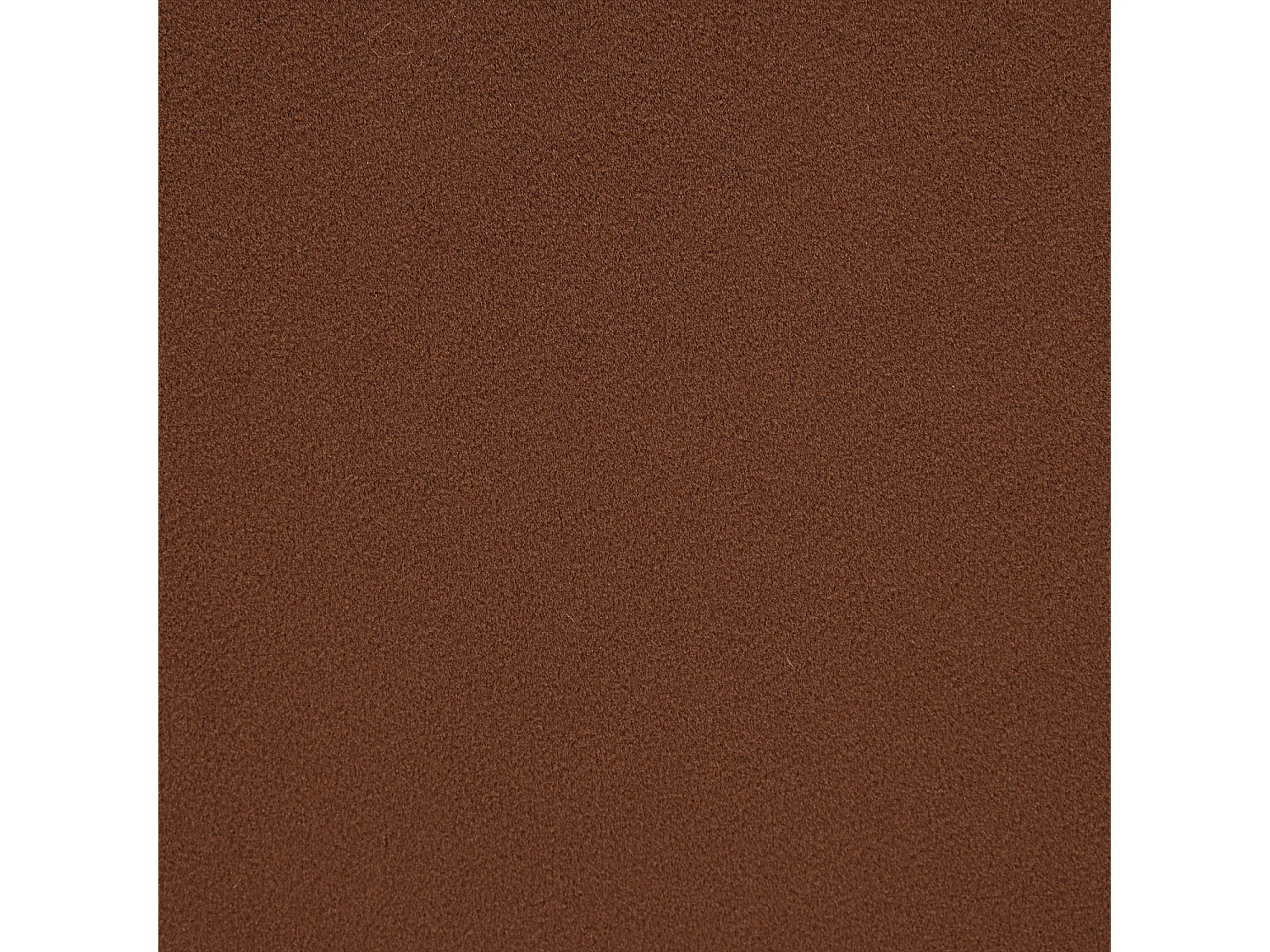 Habitat - Grand pouf en tissu velours - Marron cuivré - Oroli