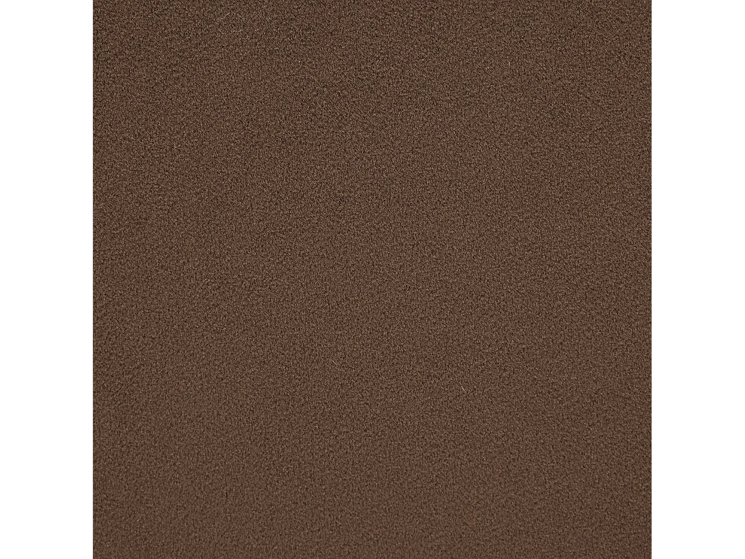 Grand pouf en tissu velours - Brun