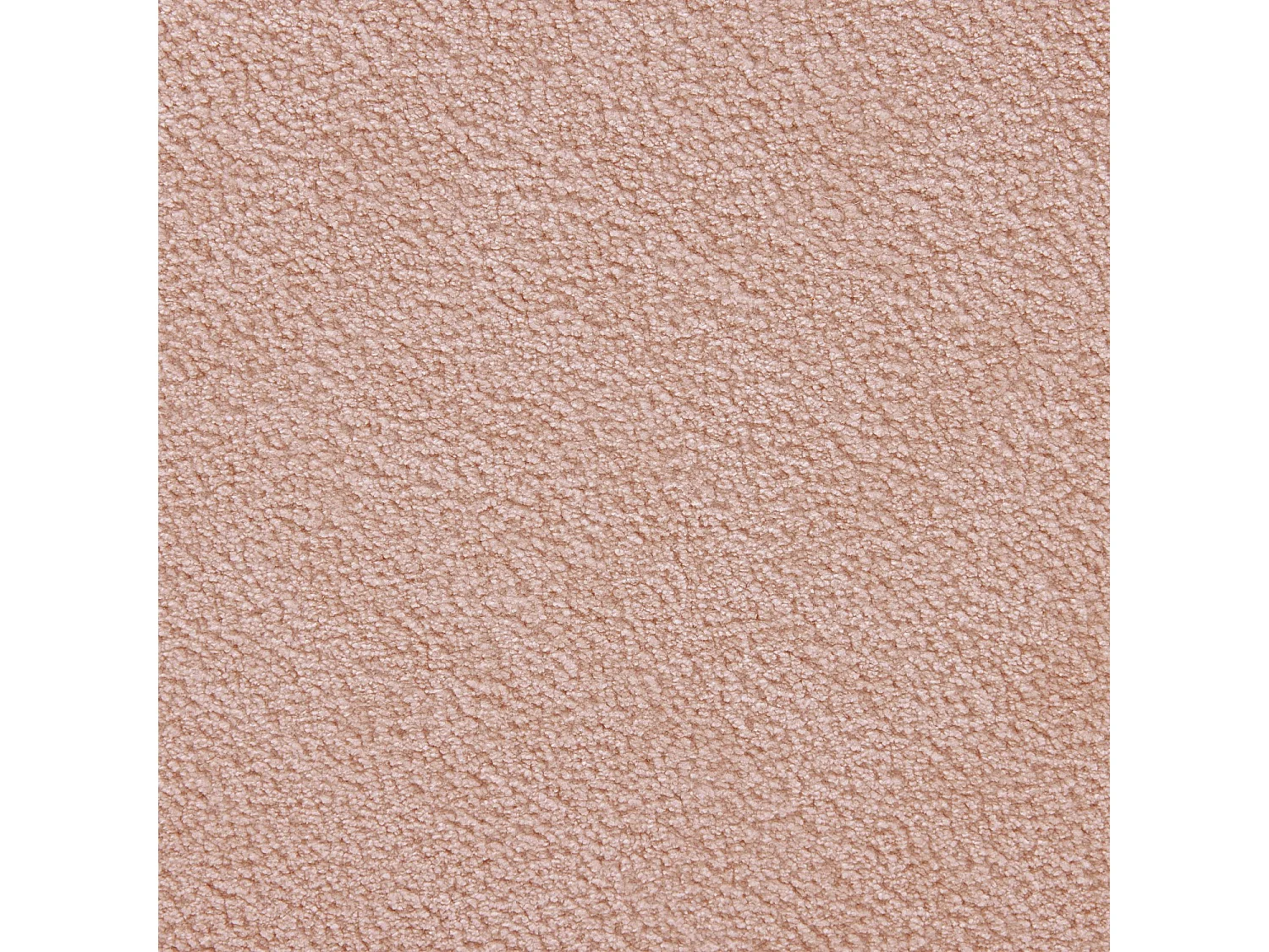 Petit pouf en tissu velours texturé - Rose poudré