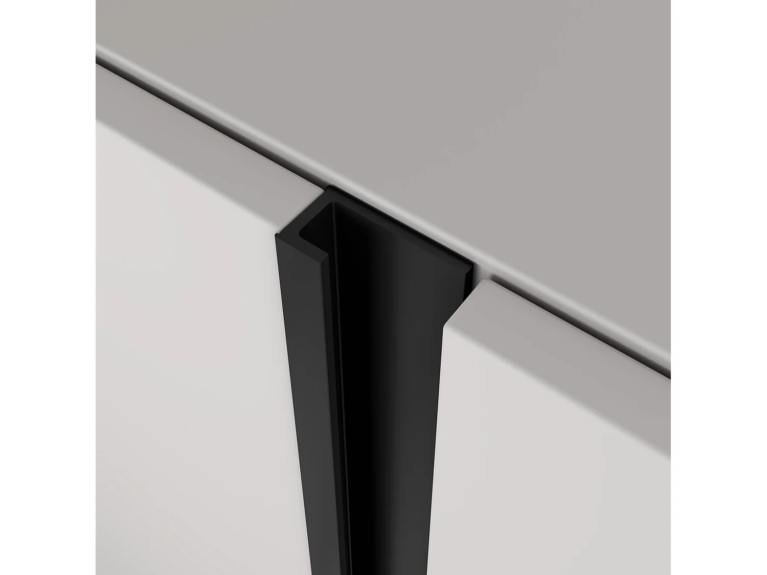 TV-Meubel, Lowboard, 315x50x35 cm, Voor tv's tot 80", Elektrische haard XXL, LED, Beige
