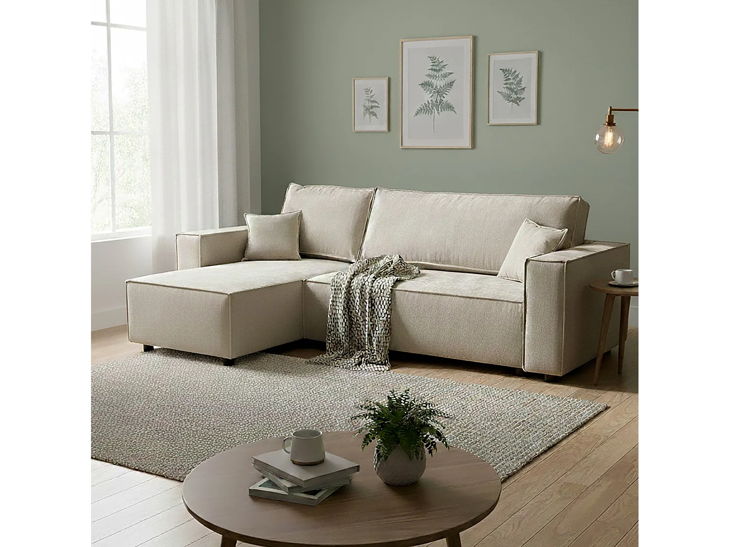 Darby Reversible Corner Sofa with Sofa Bed